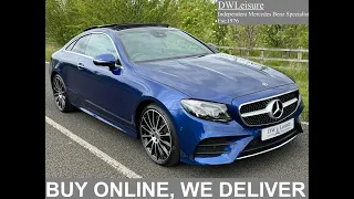 Mercedes Benz E220D AMG Line Premium Plus Coupe LD69 HLX