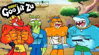 The Goo, The Bad & MORE! ⚡️ HEROES OF GOO JIT ZU | New Compilation | Cartoon For Kids