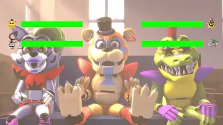 FNaF Security Breach: School of Animatronics (Monster School) WITH Healthbars