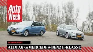 Audi A6 2.0 Avant vs. Mercedes E200 Estate - Occasion dubbeltest - English subtitles