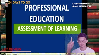 ASSESSMENT OF LEARNING| UPDATED PROF ED LET REVIEWER