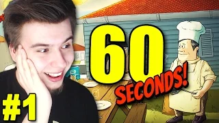 TA GRA JEST ZAJEBISTA! (60 Seconds! #1)