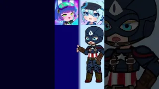 GachaClub vs Gachalife2.versión ||Marvel ||2.0#gacha#memes#marvel#viral#edit#shrots