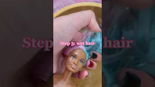 How to wash your Barbie’s Hair || HOW TO || Unboxiing Barbies
