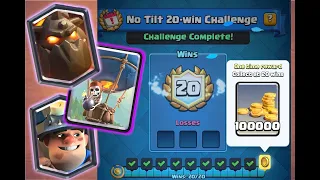 20 WIN CHALLENGE COMPLETED! 20-1 IN NO TILT CHAMPIONSHIP CHALLENGE WITH OP LAVALOON MINER DECK!