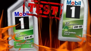 Mobil 1 ESP X3 0W40 vs Mobil 1 ESP 0W40 400°C Test.