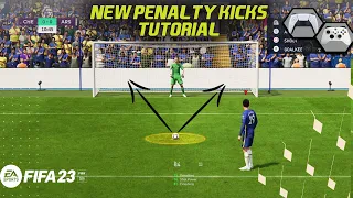 FIFA 23 NEW PENALTY KICKS TUTORIAL - HOW TO SCORE GOALS WITH THE NEW PK MECHANICS!!