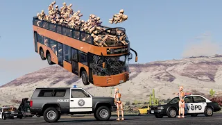 Tour Bus Accidents 3 | BeamNG.drive