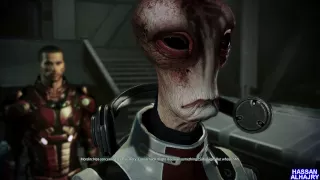 Mass Effect 3 Renegade Shepard vs Mordin death Saddest Moment in ME3