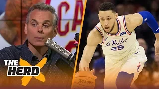 Colin Cowherd thinks Ben Simmons could be an all-time great in the NBA | THE HERD