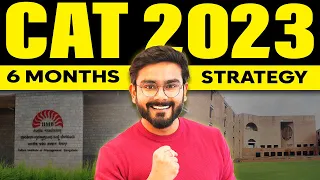 Crack CAT in 6 MONTHS | CAT PREPARATION strategy