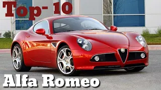 Top 10 Alfa Romeo cars