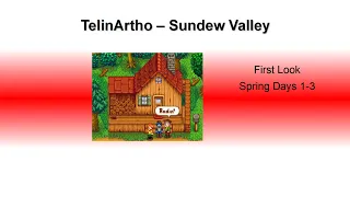 Stardew Valley - First Look - Year 1, Spring, Days 1-3
