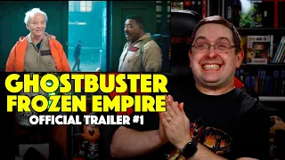 REACTION! Ghostbusters: Frozen Empire Trailer #1 - Finn Wolfhard Movie 2024