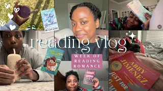 READING VLOG: READING NEW AND POPULAR ROMANCES & lots of Nigel [CC]