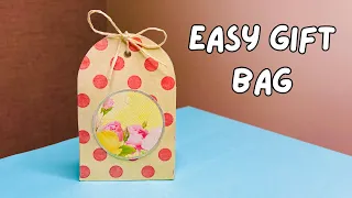 Easy Gift Bag | Gift Wrapping Ideas