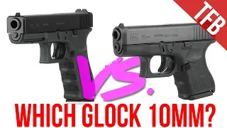 Which 10mm Glock Is Best? Glock 20 vs. Glock 29 With MASSIVE Gel Test!