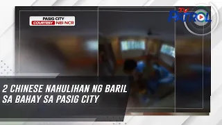 2 Chinese nahulihan ng baril sa bahay sa Pasig City | TV Patrol