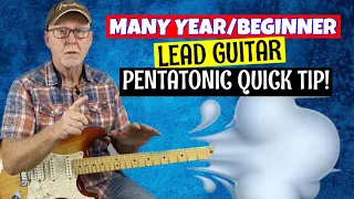 HOW TO PLAY Lead Guitar // AFTER 50 // Start Improvising!!!