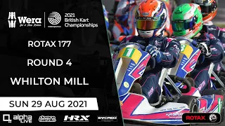 Ayers is ace as Jack gets trumped at Whilton - Rotax 177 Final - Sunday - Round 4