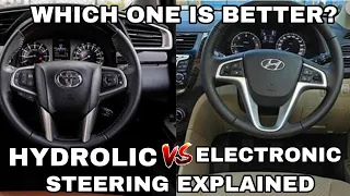 Electronic Power Steering  vs Hydraulic steering. Which one is better?