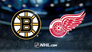 Heinen, Kuraly lead Bruins to 3-2 win against Wings