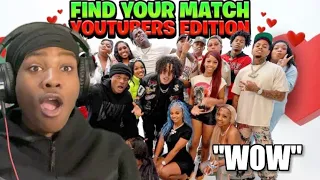 King Cid Find Your Match! | 12 Girls & 12 Boys YouTubers! (Reaction)