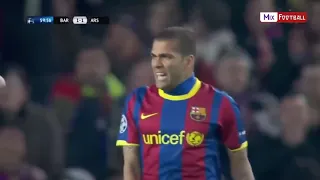 ملخص مباراة برشلونة وارسنال 3 1 اياب دور ال16 دوري الابطال 2011 تعليق رؤوف خليف HD