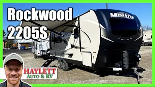 2021 Rockwood 2205S Mini Lite Ultralite Couple's Travel Trailer RV Review