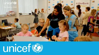 Priyanka Chopra Jonas meets refugee families in Poland | UNICEF