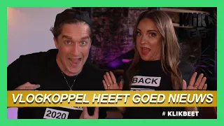 Vlogkoppel heeft goed nieuws... | Klikbeet