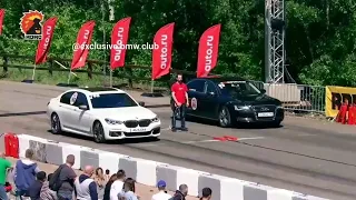 BMW M760 Li xDrive  VS AUDI A8 STAGE 3 2018