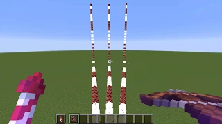 【minecraft】クロスボウを使ってミサイル的な何かを作りたかった