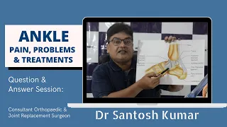 Ankle Pain Ankle Treatment Fusion Surgery Ankle Arthrodesis in kolkata - Bengali - Dr Santosh Kumar