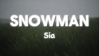 Sia - Snowman (Lyrics+LiveWallpaper)