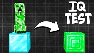 Testing Minecraft Mobs IQ To See How Smart They Are...
