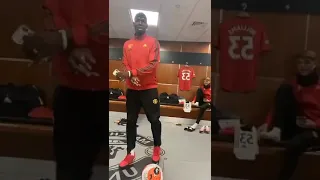 MANUTD VS BOURNEMOUTH POST-MATCH EVENT IN LOCKER ROOM #MANUTD #BOURNEMOUTH #5-2 #GGMU