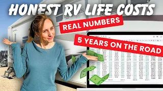 Everything We’ve Spent in the Last 5 Years! True Costs of Living in an RV