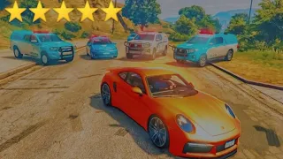 O REH DEU FUGA DA POLICIA COM SUA NOVA PORSCHE (gta rp)