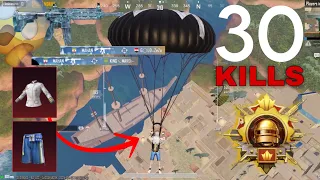 30 Kills😱 SOLO VS SQUAD MY NEW SEASON RECORD🔥 PUBG Mobile