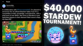 The Stardew Valley Cup: A $40,000 Stardew Valley Tournament!