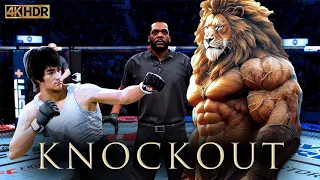 K.O. | Bruce Lee vs. Lion Warrior | HIGHLIGHTS UFC 5