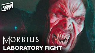 Vampire vs. Mercenaries Fight Scene | Morbius (Jared Leto)