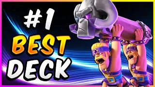 BEST BATTLE RAM EVOLUTION DECK in CLASH ROYALE 🏆