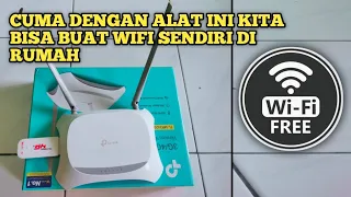 Pasang wifi sendiri di rumah Gampang banget cuma 60 ribuan perbulan