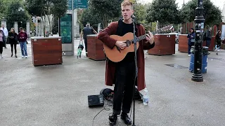 When a Busker writes a Hit song... You've got Sebastian Schub performing "Liffey"...