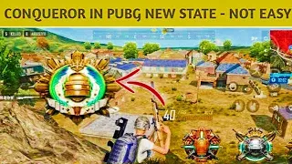 DAY 1 HOW TO PUSH CONQUEROR IN PUBG NEW STATE CONQUEROR PUSH PUBG NEW STATE RANK PUSH#pubgnewstate