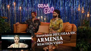 Brunette - Future Lover - Armenia | Eurovision Reaction | OZAA ESC | WURSTTV.com