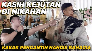 KASIH KEJUTAN DI NIKAHAN.. KAKAK PENGANTIN SAMPE NANGIS BAHAGIA‼️