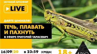 Ночной АРХЭфир "Течь, плавать и пахнуть" в рубрике "Дайте Шнобеля!" [18+]